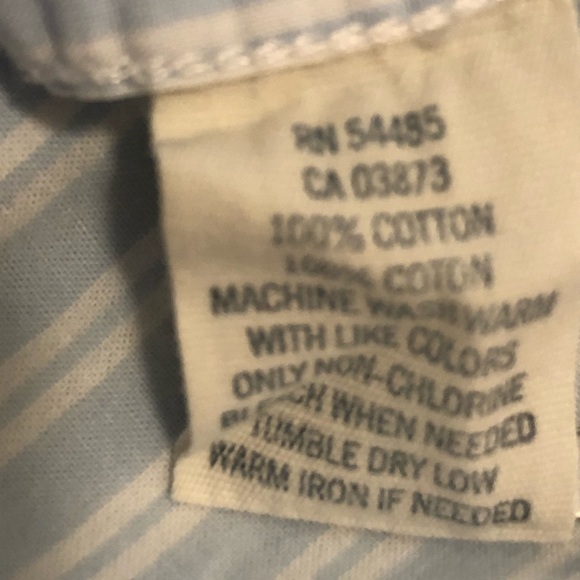 American Eagle long-sleeve stripe button-up shirt - Picture 6 of 7